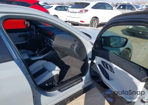 2022 BMW M3 Competition z USA, uszkodzony, nr VIN WBS33AY07NFM37814